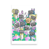 Easter Bunnies Poster